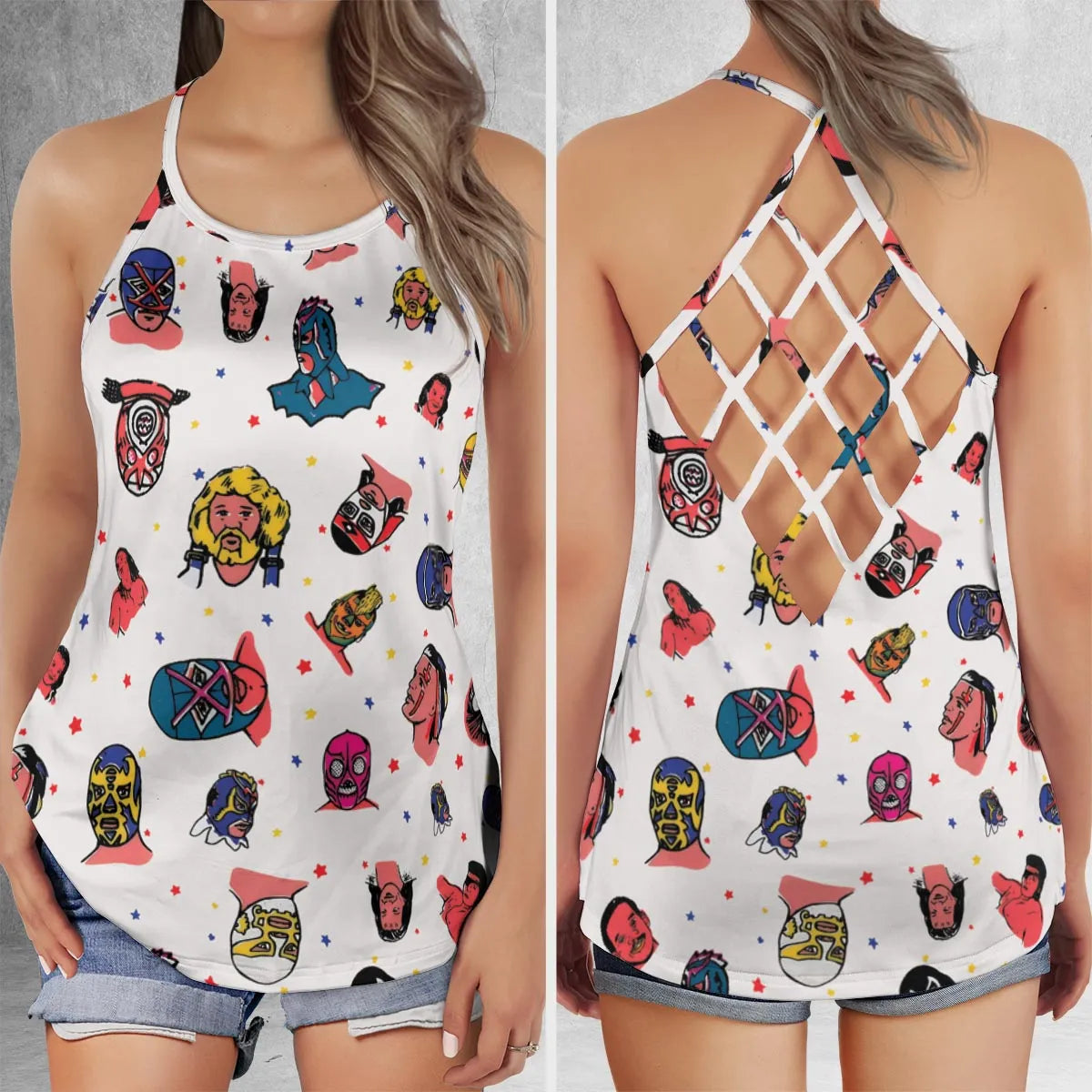 Criss Cross Tank Top - ZSWZ3M3K