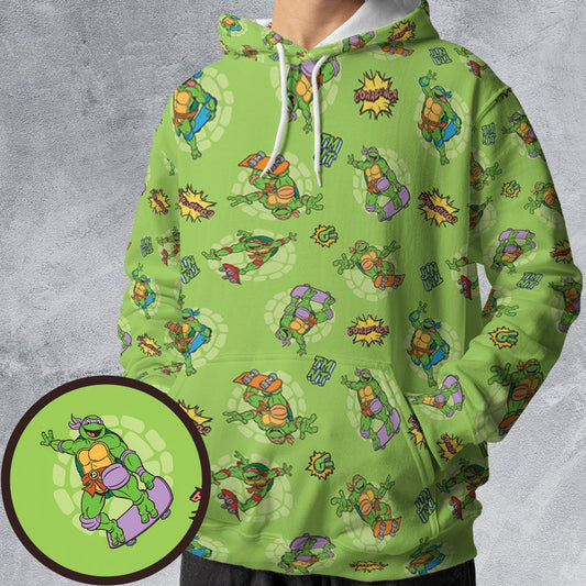 All-over Print Hoodie - 6WZKUVTR -  - 1