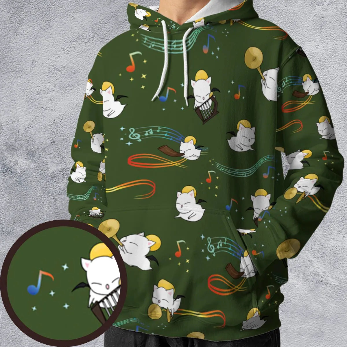 All-over Print Hoodie - 5DJGJ28P