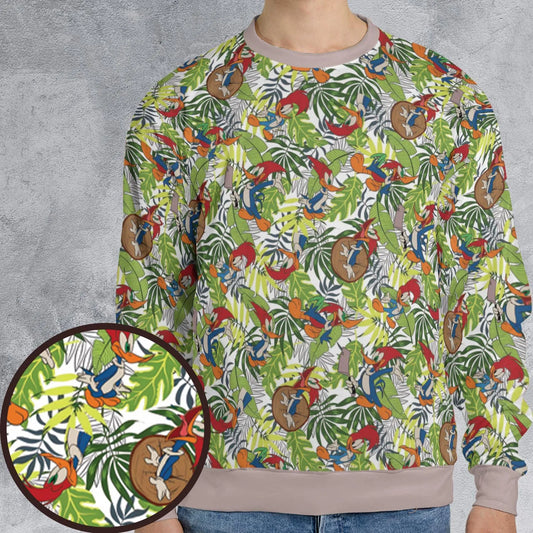 All-over Print Sweatshirt - 6X5YJXU9