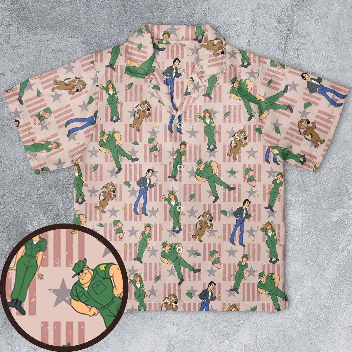 Youth Hawaiian Shirt - 1928NEDR