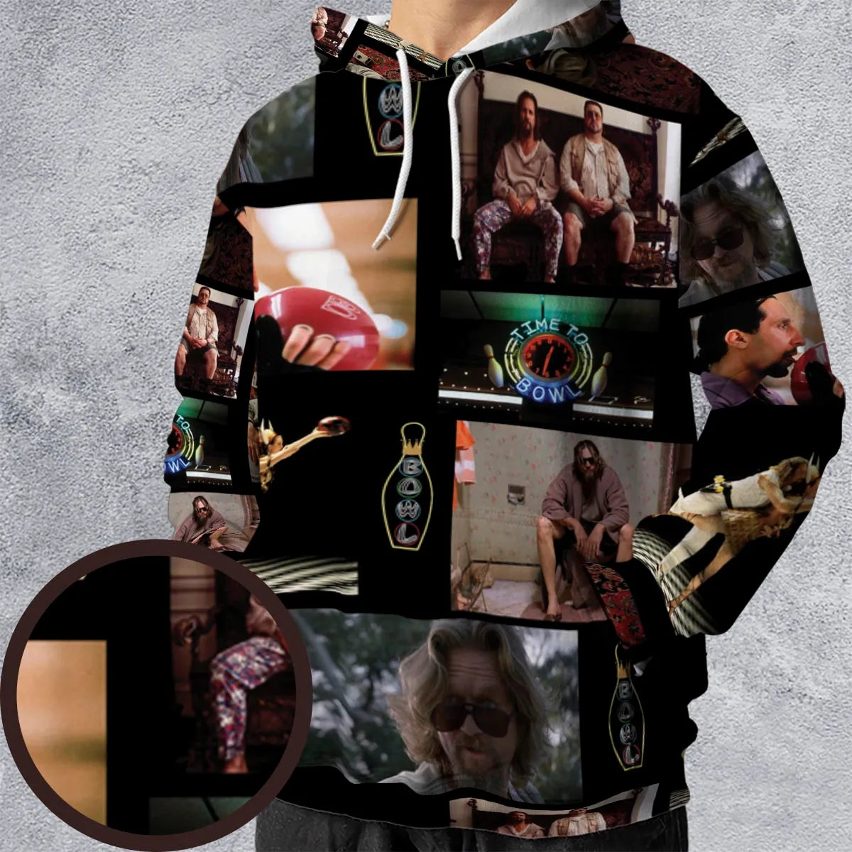 All-over Print Hoodie - KQ44UFKS