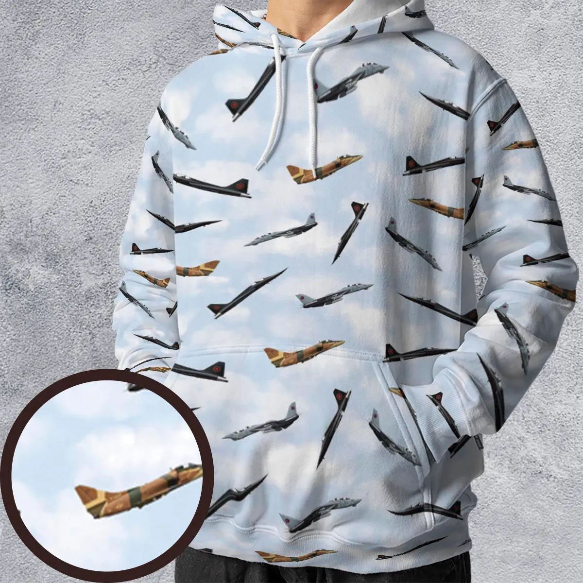 All-over Print Hoodie - W7QPKZSF