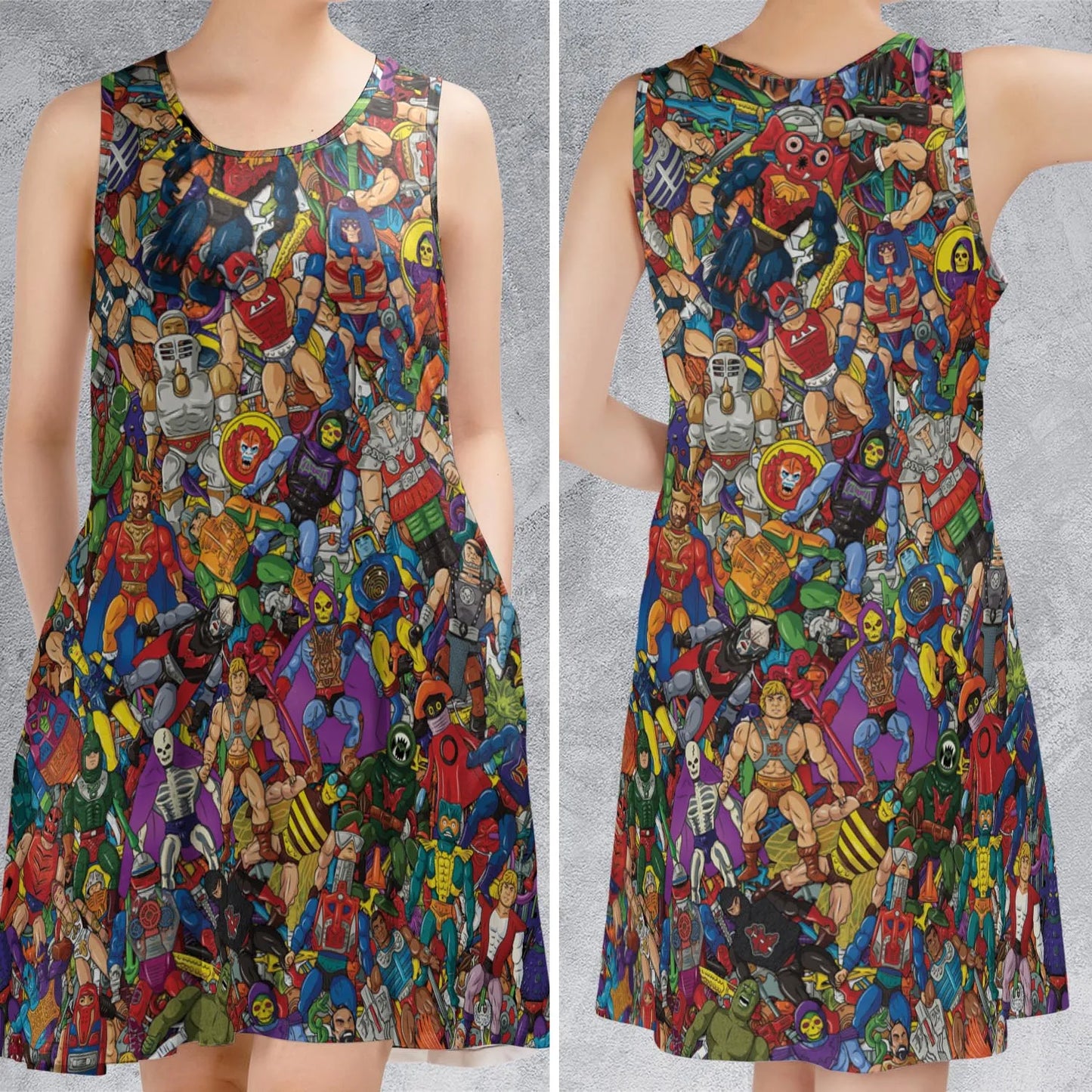 Sleeveless Dress - Z363RS7S