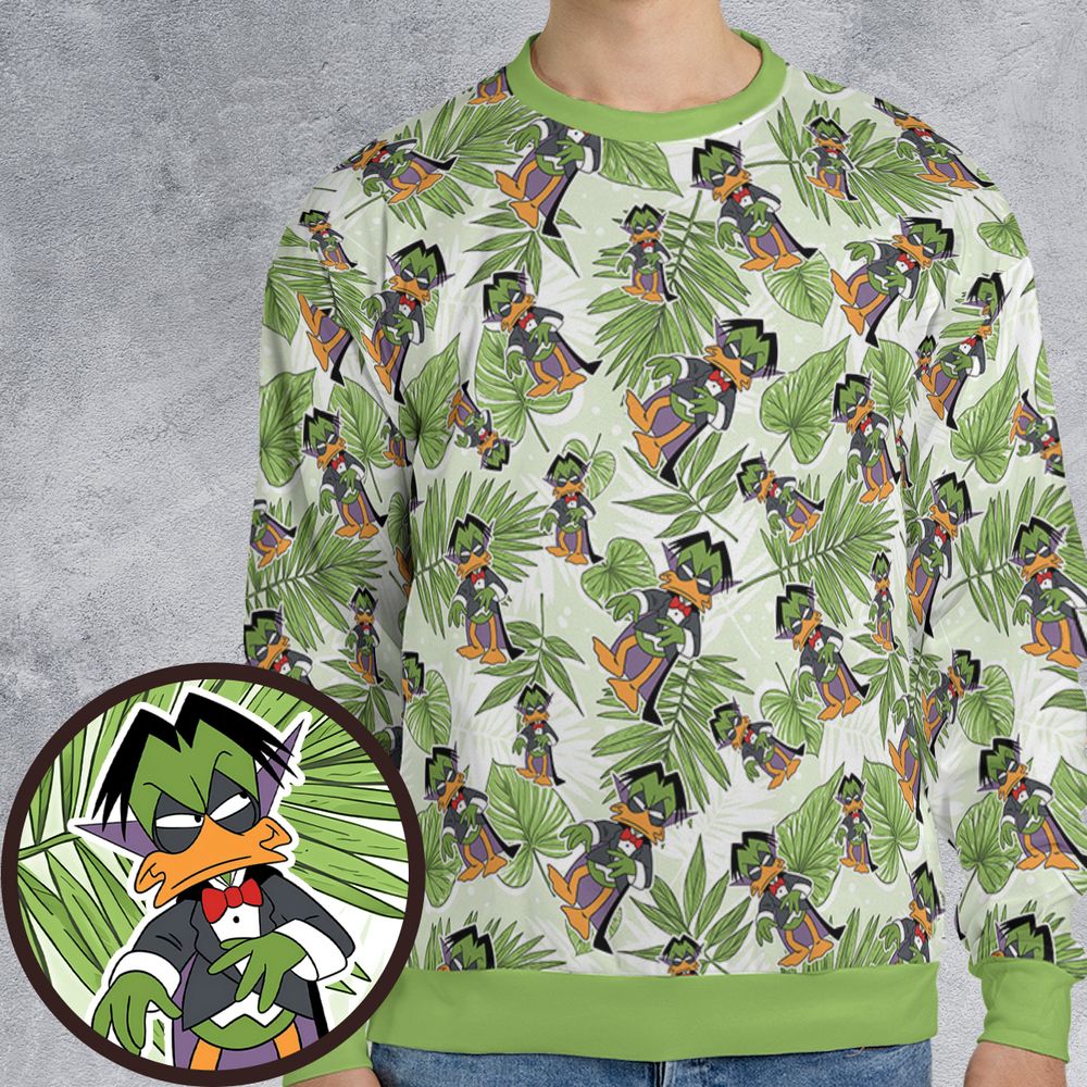 All-over Print Sweatshirt - KQHJ3186 -  - 1