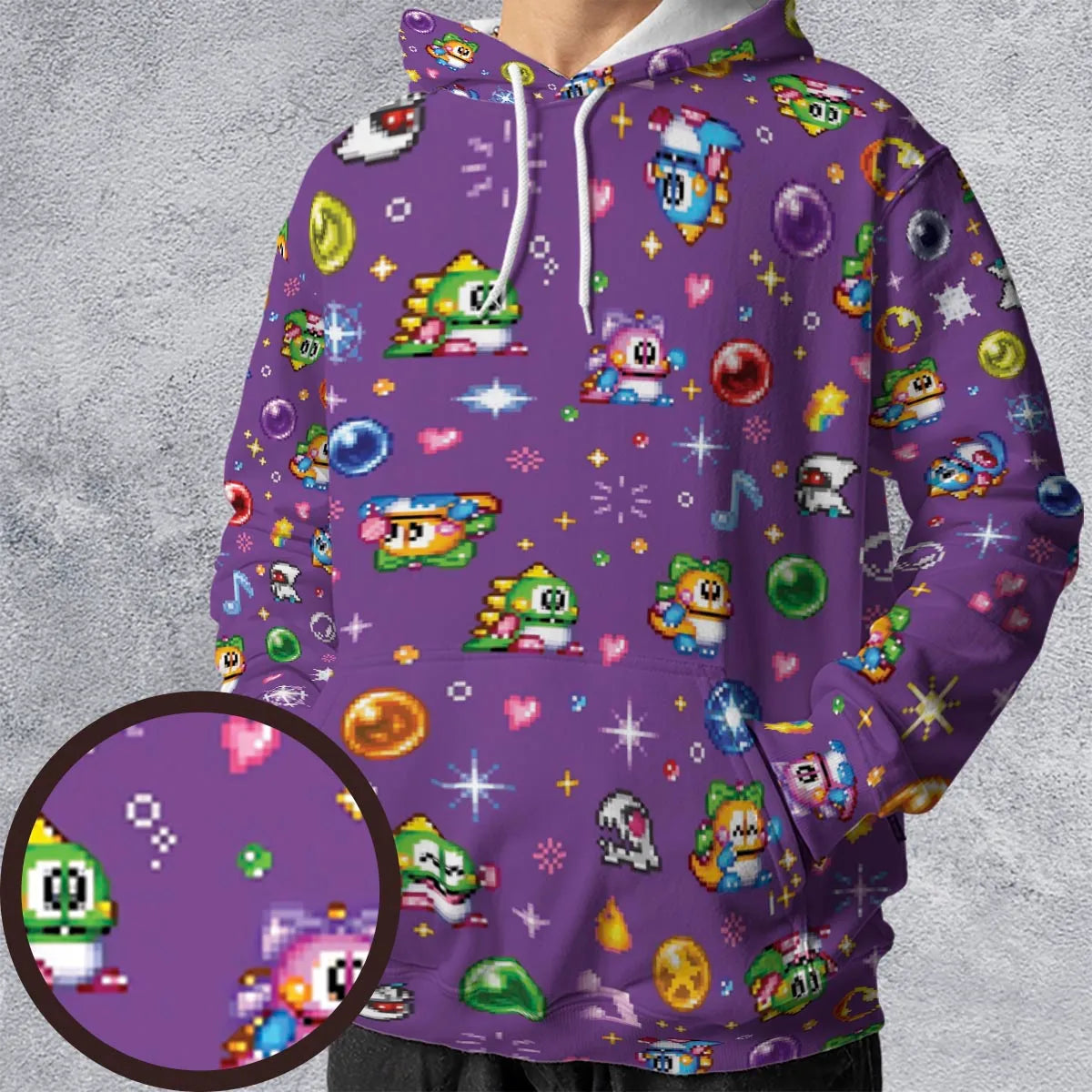 All-over Print Hoodie - JUFCH52K