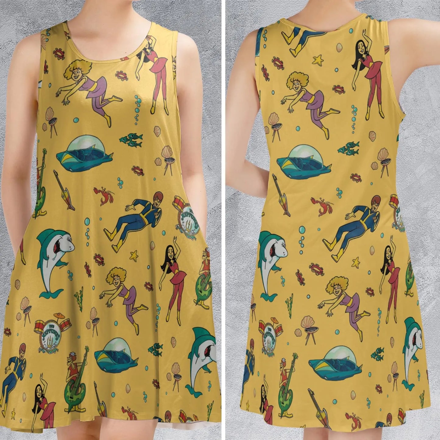 Sleeveless Dress - QY7DVLPT