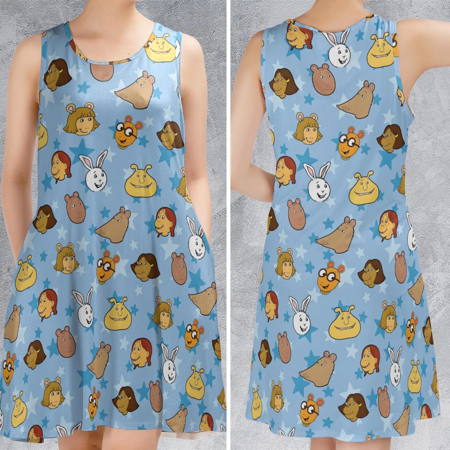 Sleeveless Dress - TD5F4YFX