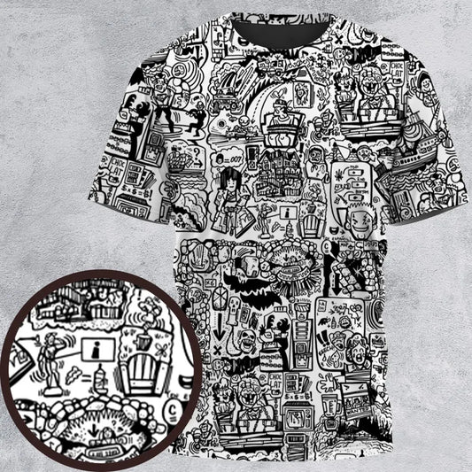 All-Over Print Unisex T-Shirt - EEGG3MAE