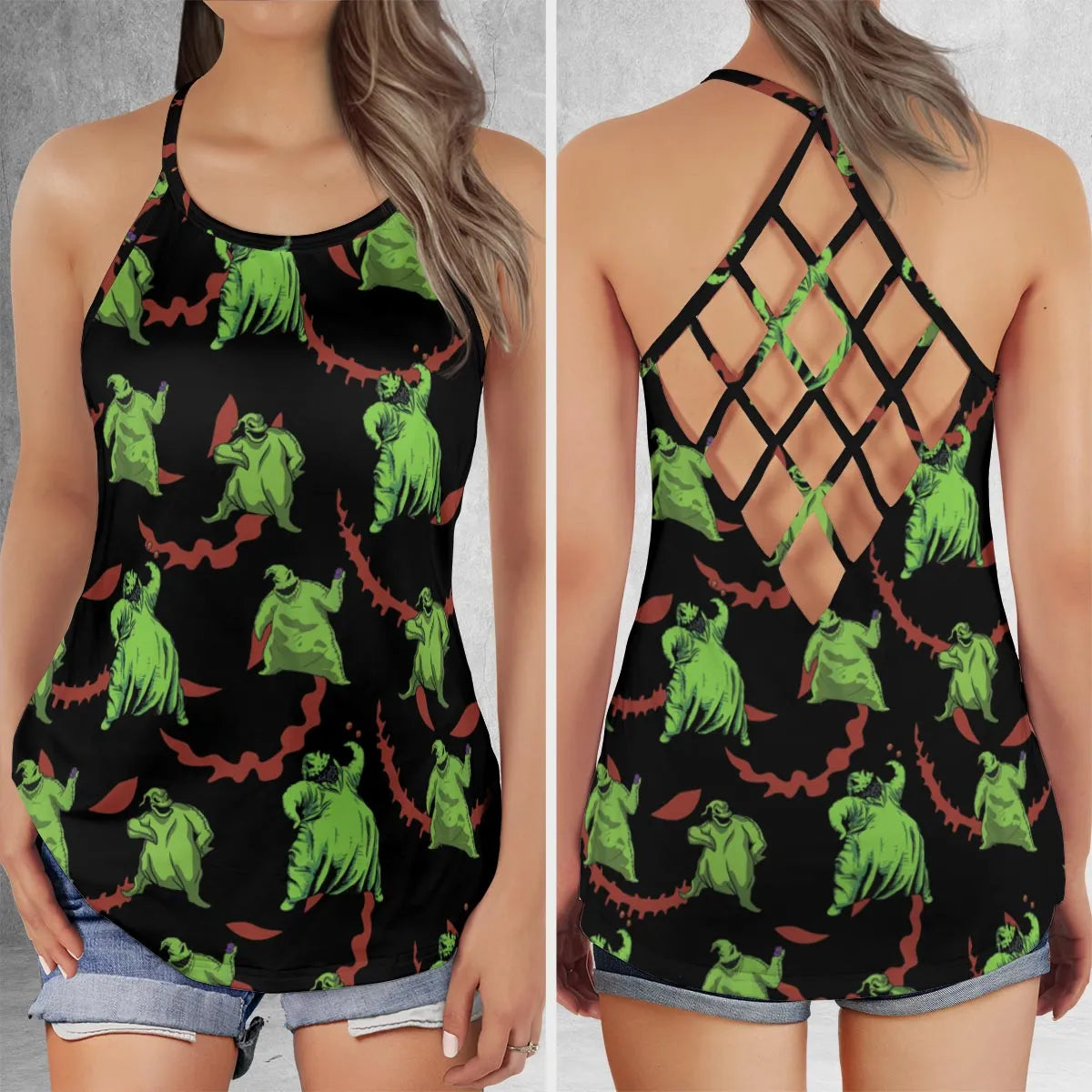 Criss Cross Tank Top - 2KY85Q4Z