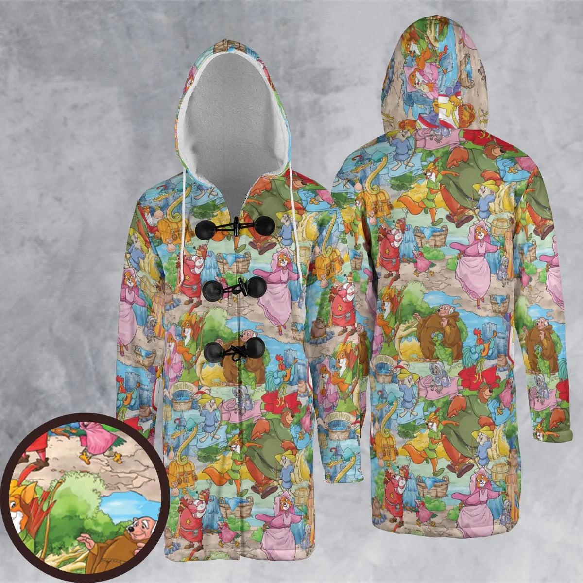 Hooded Cloak Coat - ZZBYB9HJ