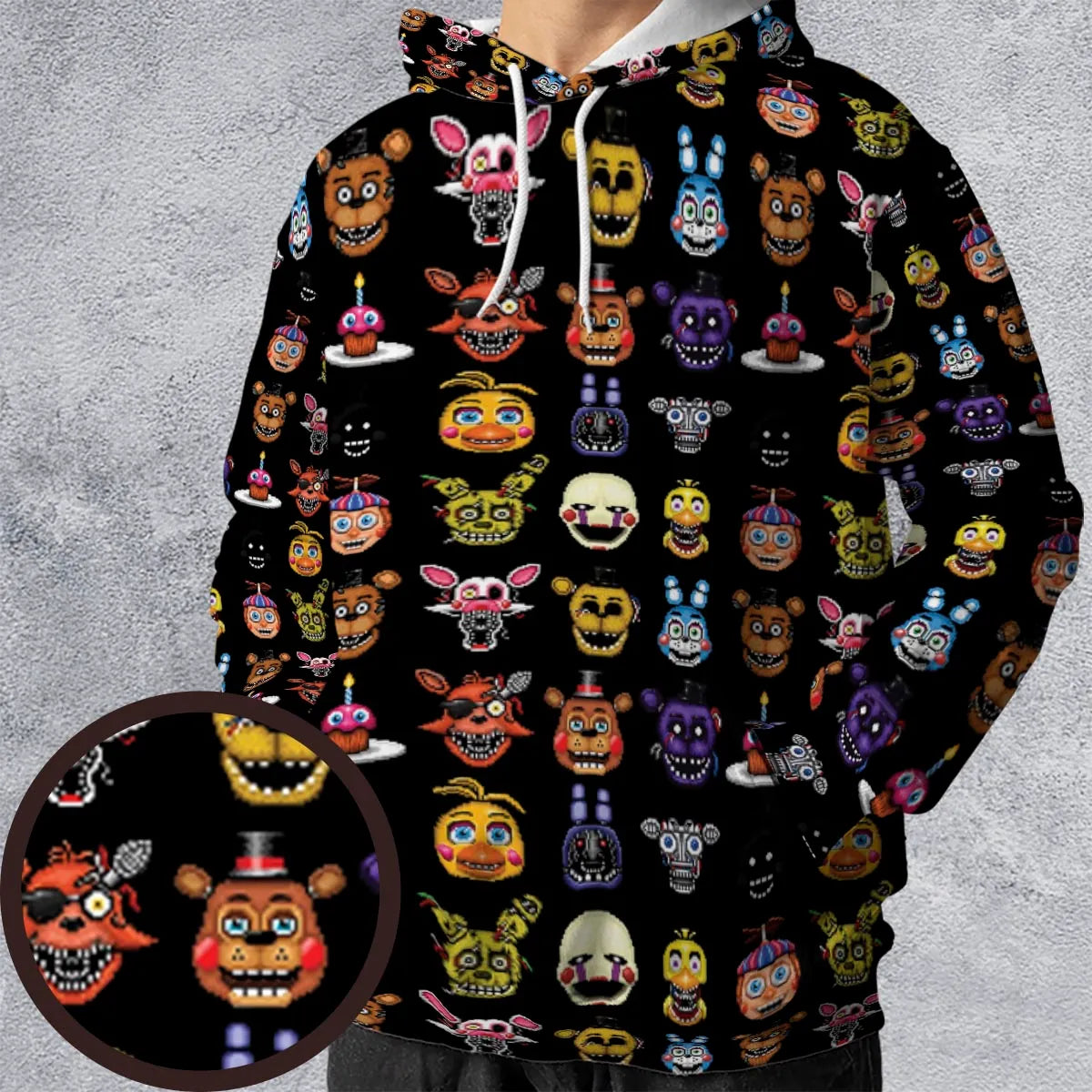 All-over Print Hoodie - GRD6LXLV