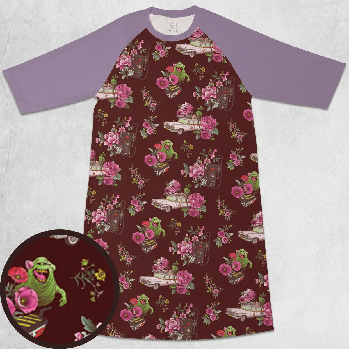 3/4 Sleeve Raglan Dress - YA92SM7P
