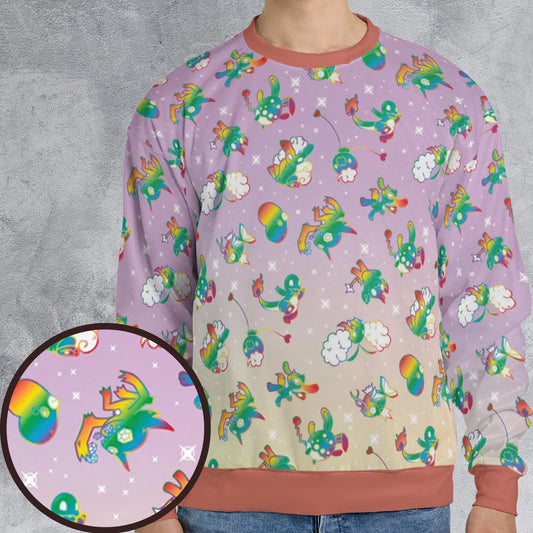 All-over Print Sweatshirt - TSGTPMKF