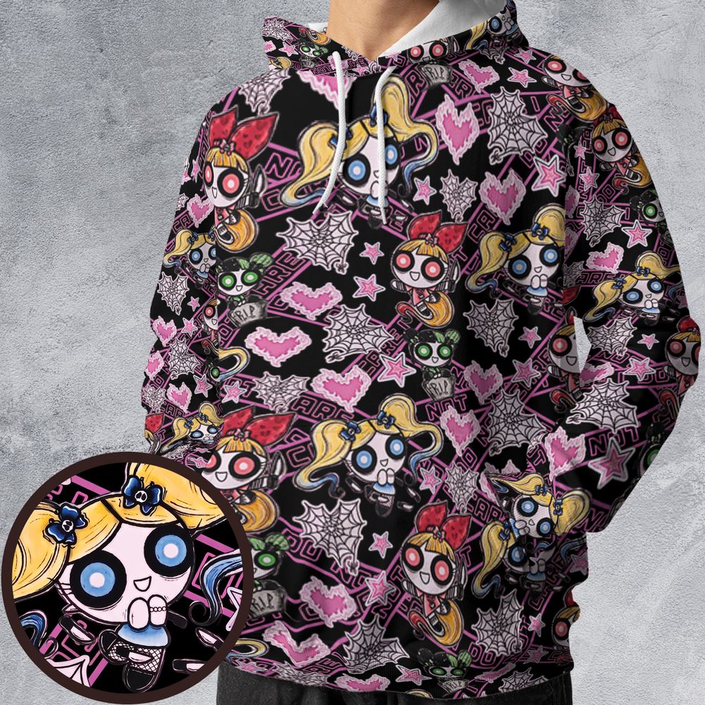 All-over Print Hoodie - D14PFCMD -  - 1