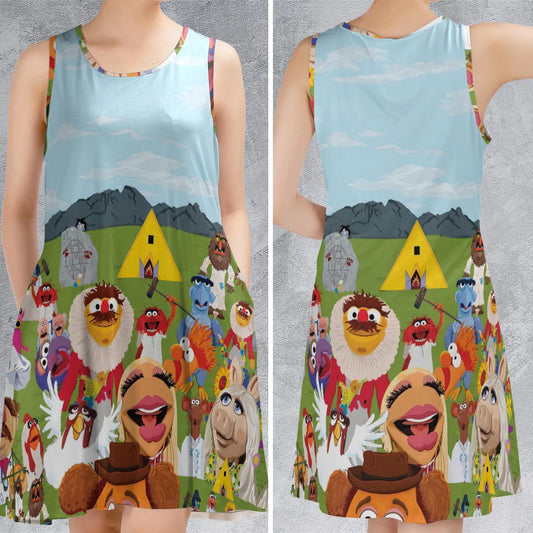 Sleeveless Dress - BQY2BAEW