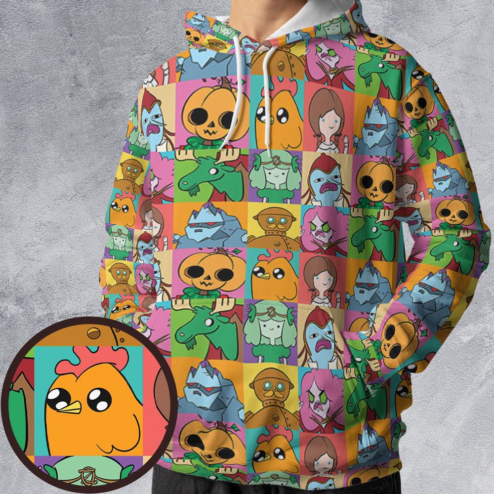 All-over Print Hoodie - 1V8QHU54 -  - 1