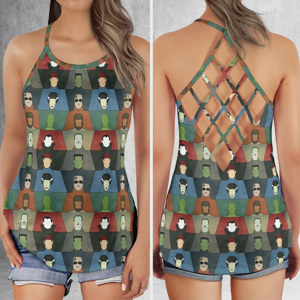 Criss Cross Tank Top - 8L8W1MY6 -  - 1