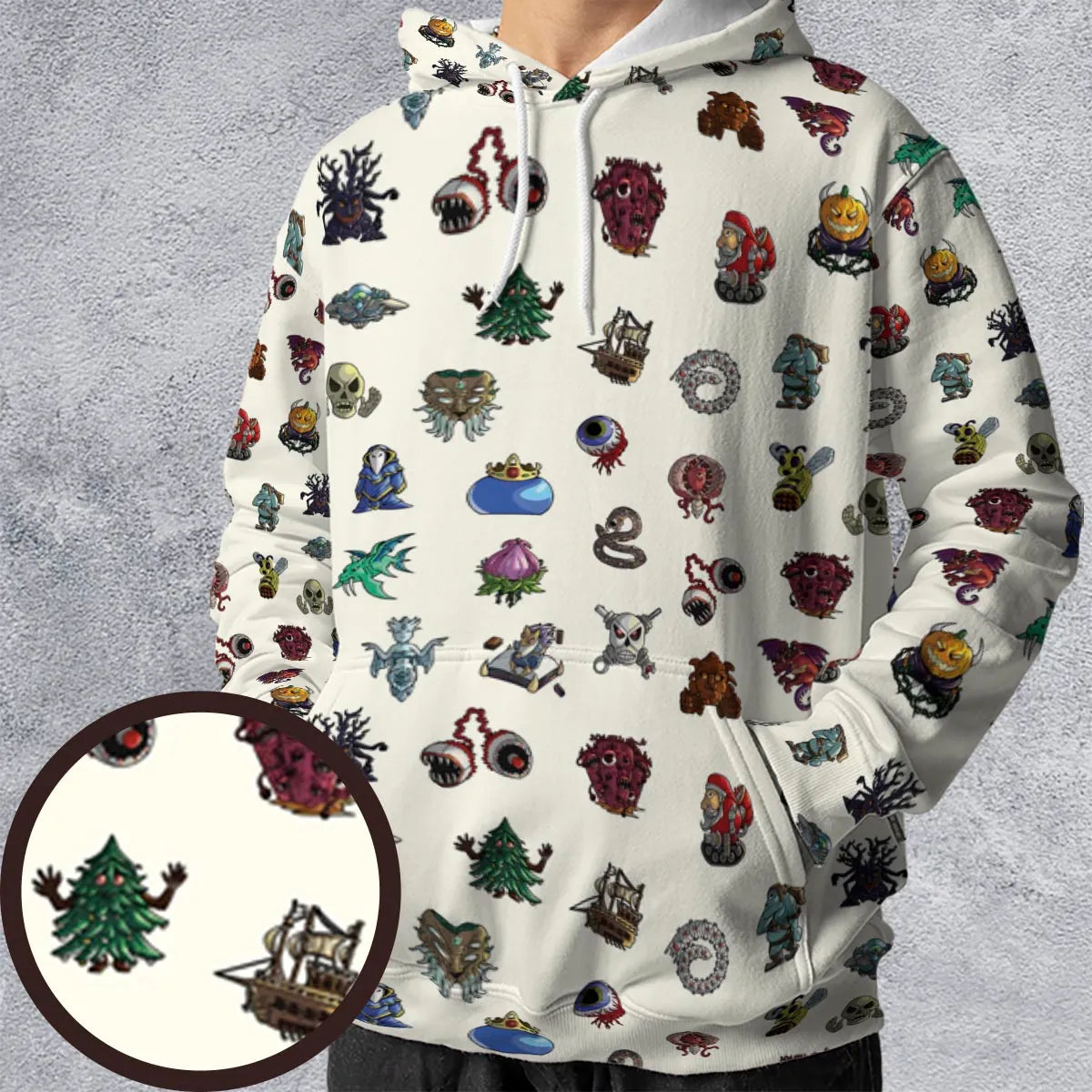 All-over Print Hoodie - SG9ZQHSK