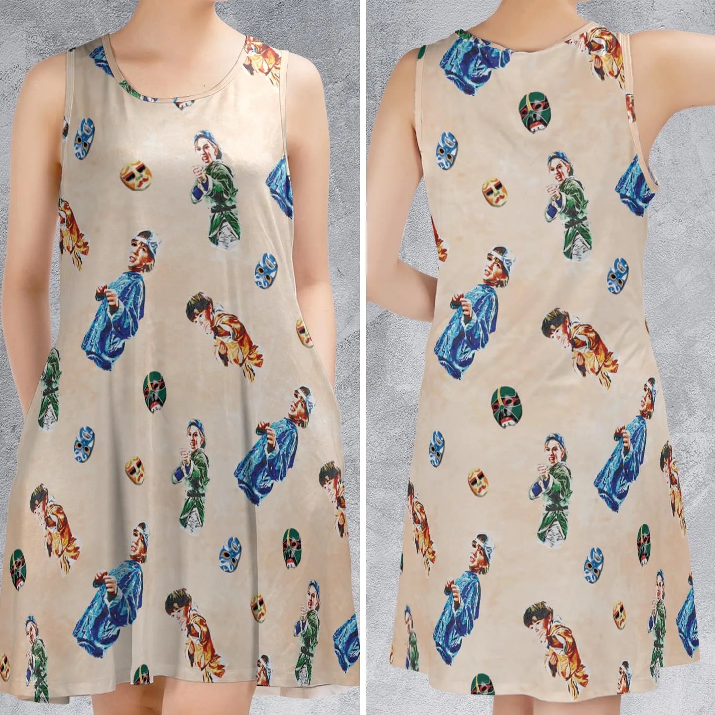 Sleeveless Dress - V9XY2ZPU