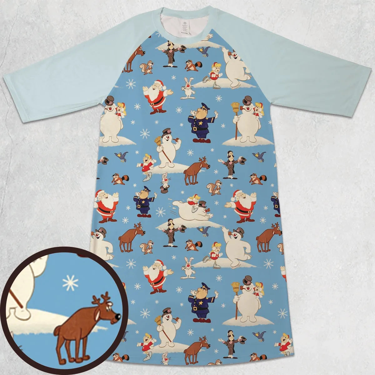 3/4 Sleeve Raglan Dress - 7Y6LT4CH