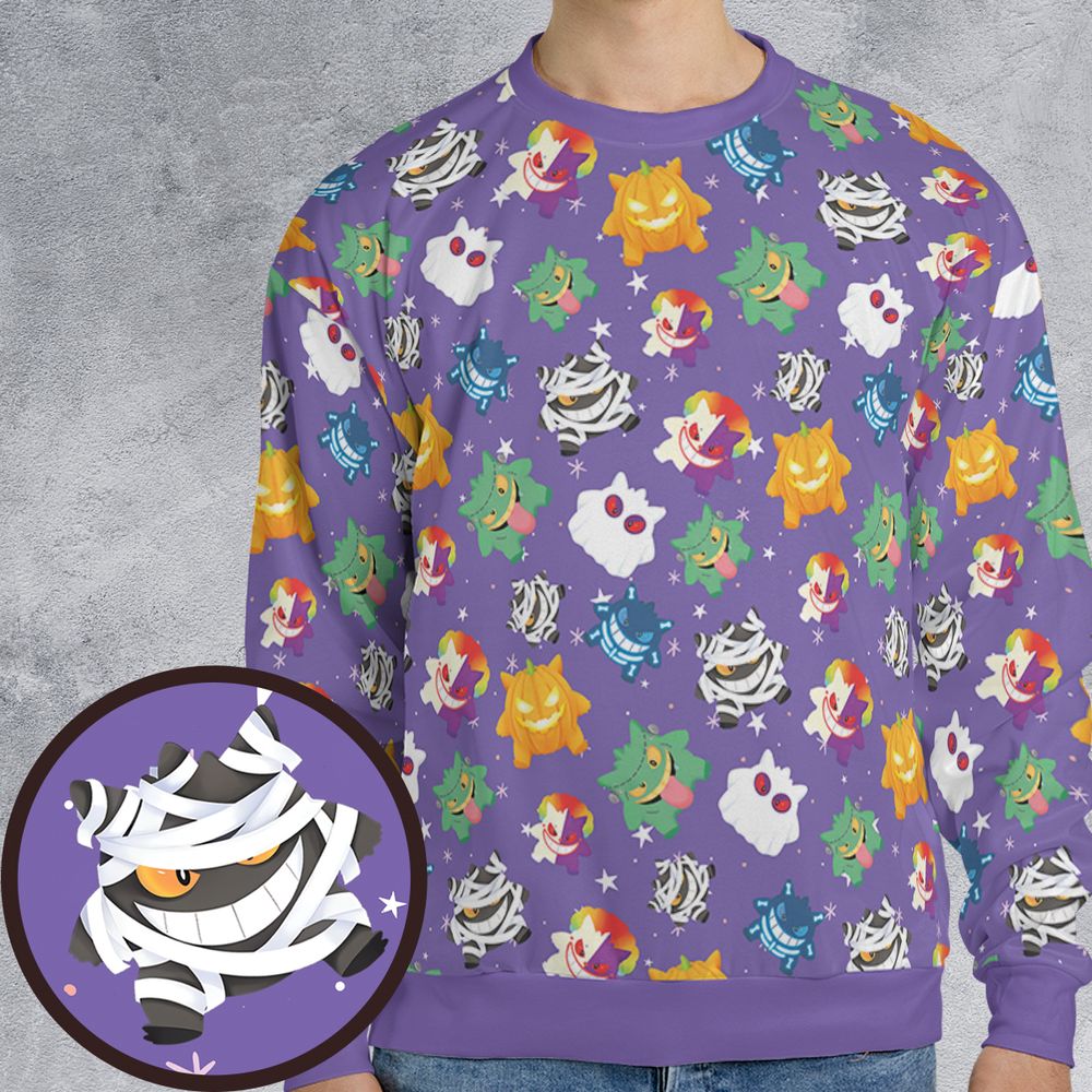 All-over Print Sweatshirt - PR3S529R -  - 1
