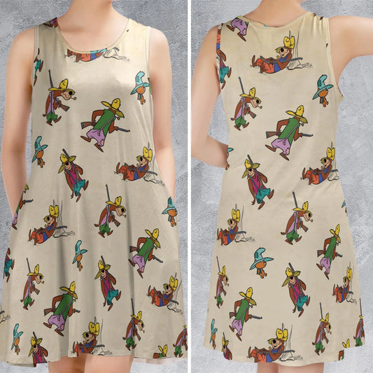 Sleeveless Dress - RFMWD11D