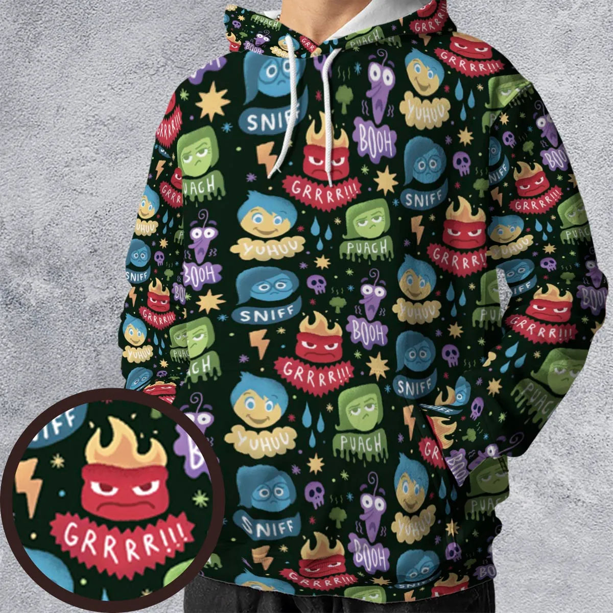 All-over Print Hoodie - HBFMD13P