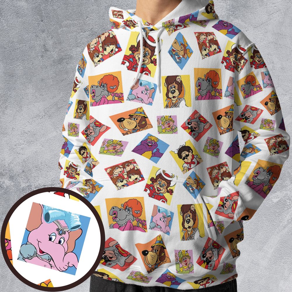All-over Print Hoodie - EL1FZQJ6 -  - 1
