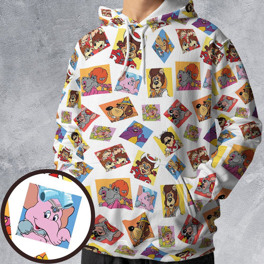 All-over Print Hoodie - EL1FZQJ6 -  - 1