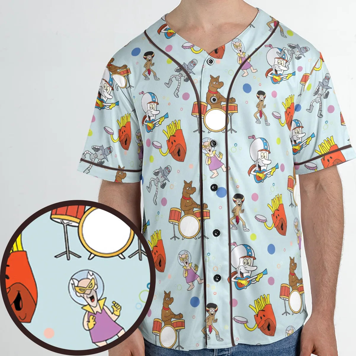 Unisex Baseball Jersey - WJHJUEZX