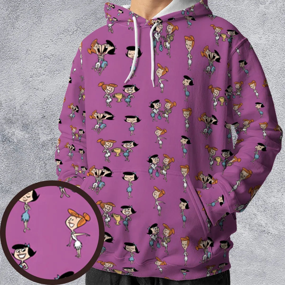 All-over Print Hoodie - MQRFUCMT