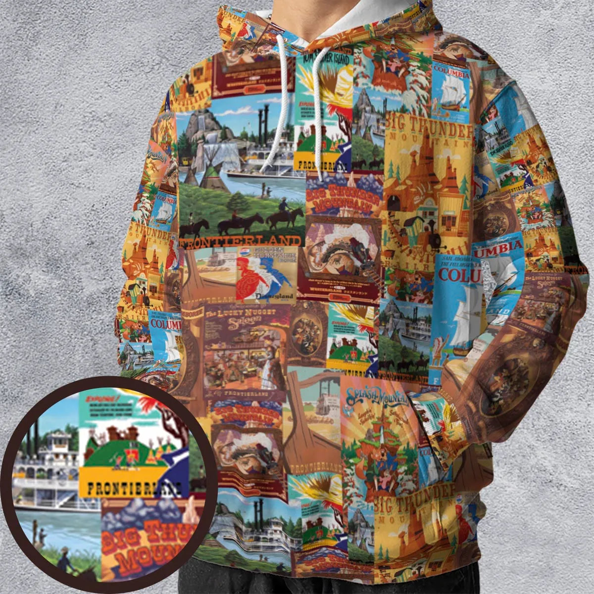 All-over Print Hoodie - 89KN2FR9