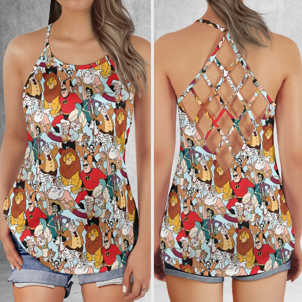 Criss Cross Tank Top - LTZYP7Z3 -  - 1