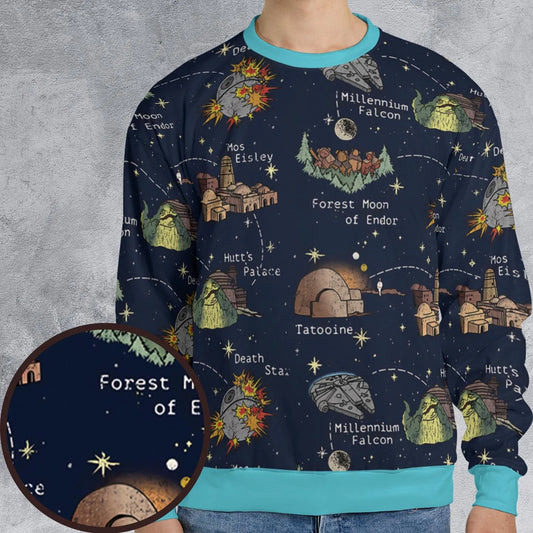 All-over Print Sweatshirt - H5MZR193