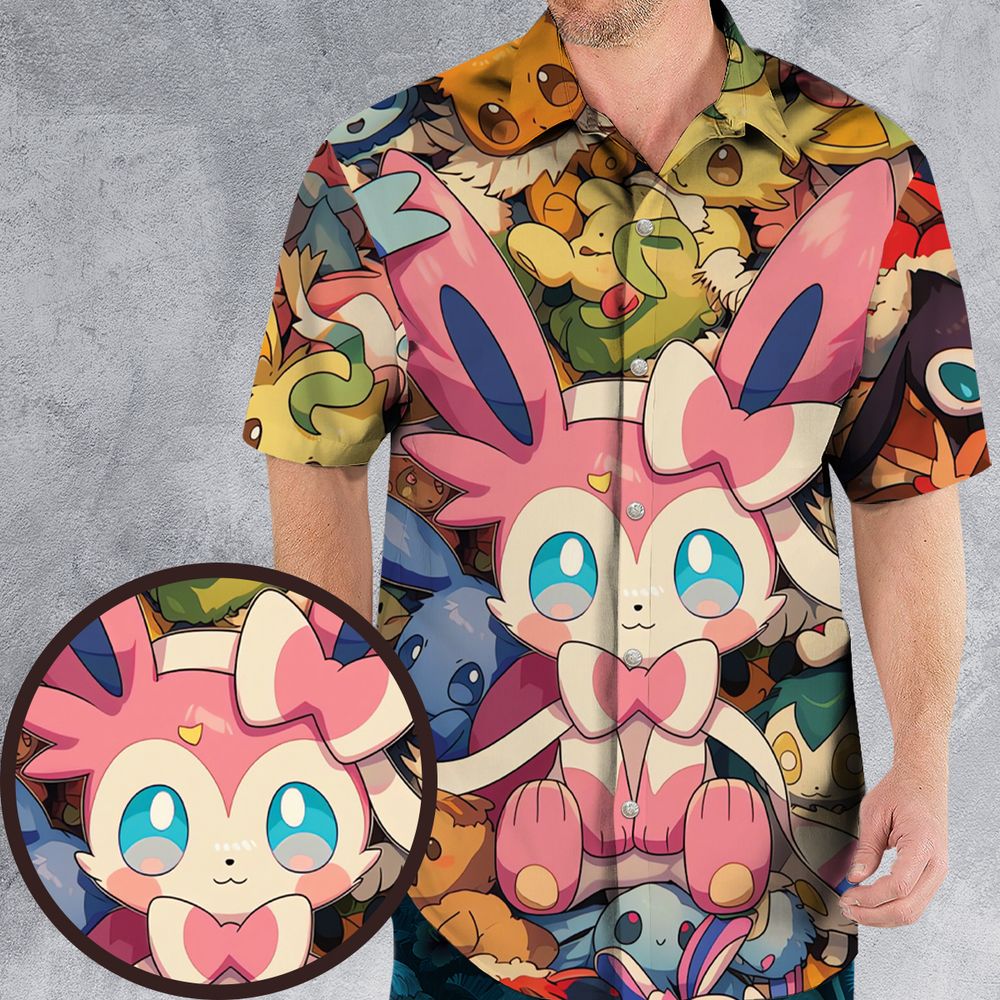 Hawaiian Shirt - W3C132GL -  - 1