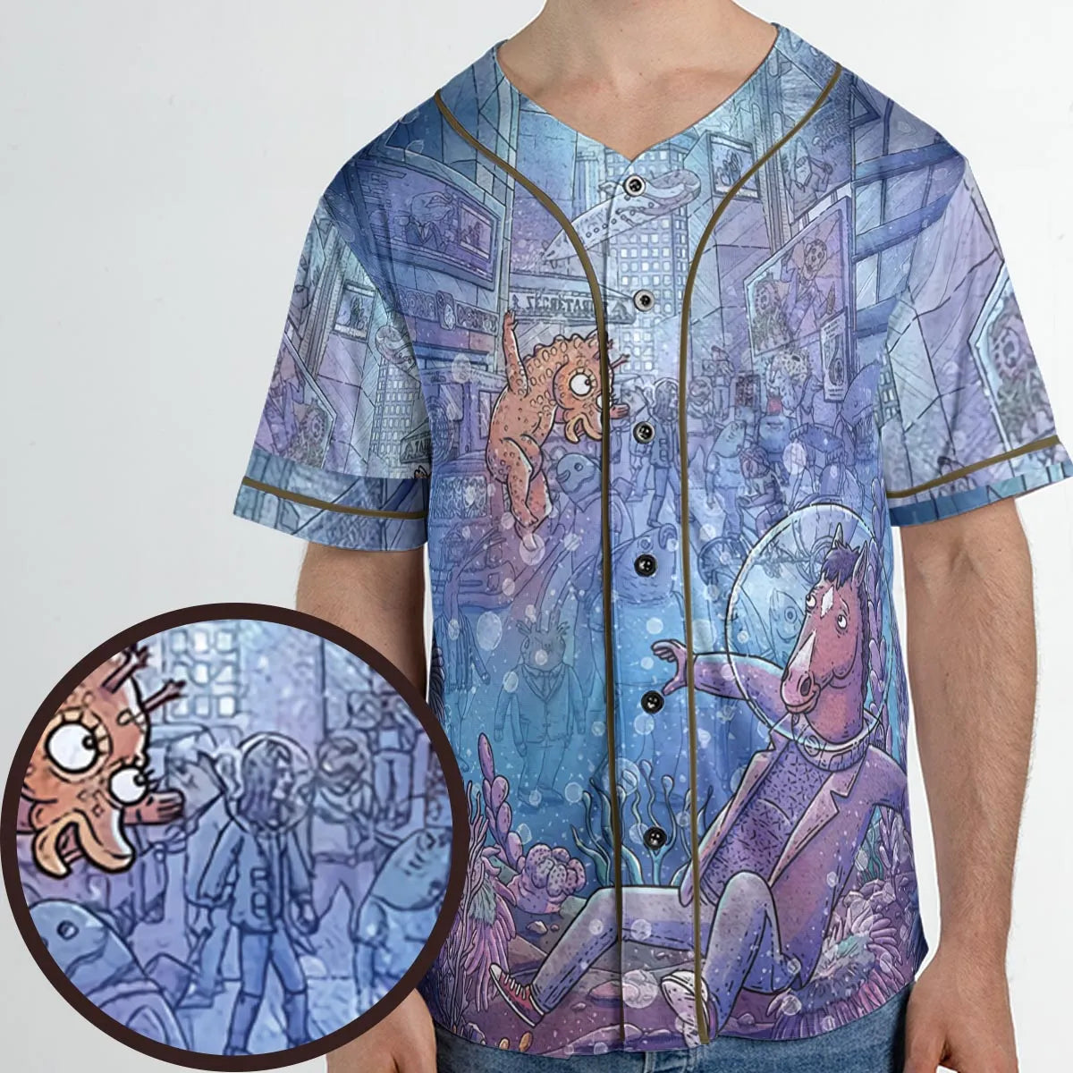 Unisex Baseball Jersey - W7J67PN7