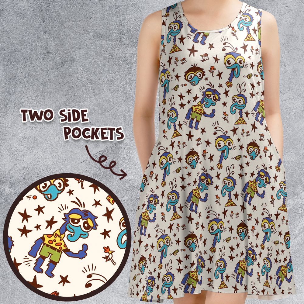 Sleeveless Dress - DJLZSRW9 -  - 1