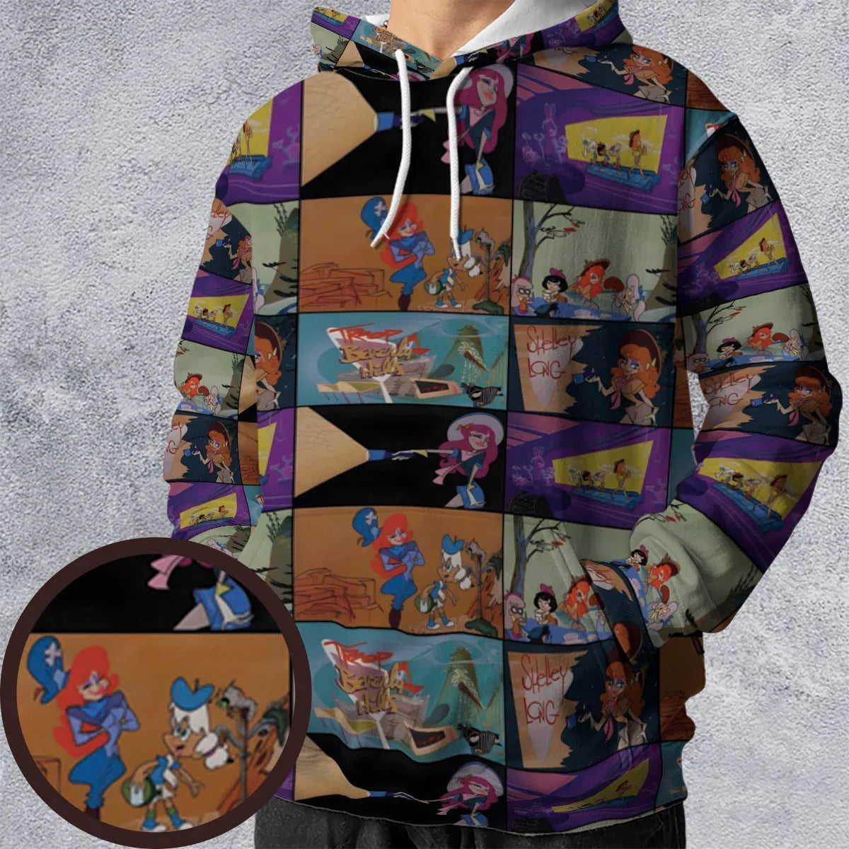 All-over Print Hoodie - 8RV695N3