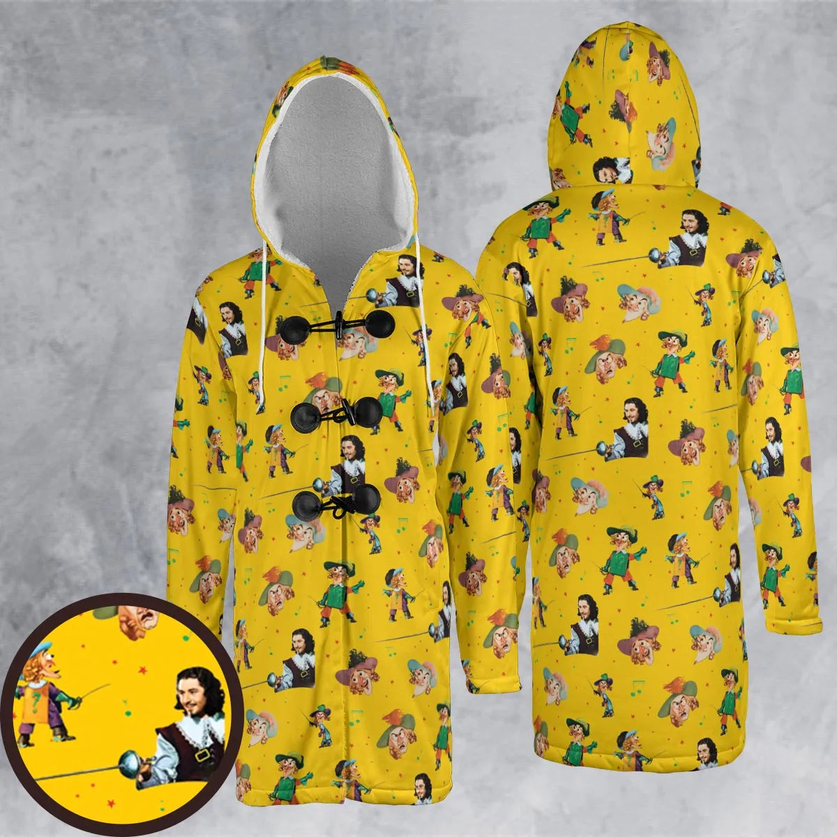 Hooded Cloak Coat - GCD7DKZS
