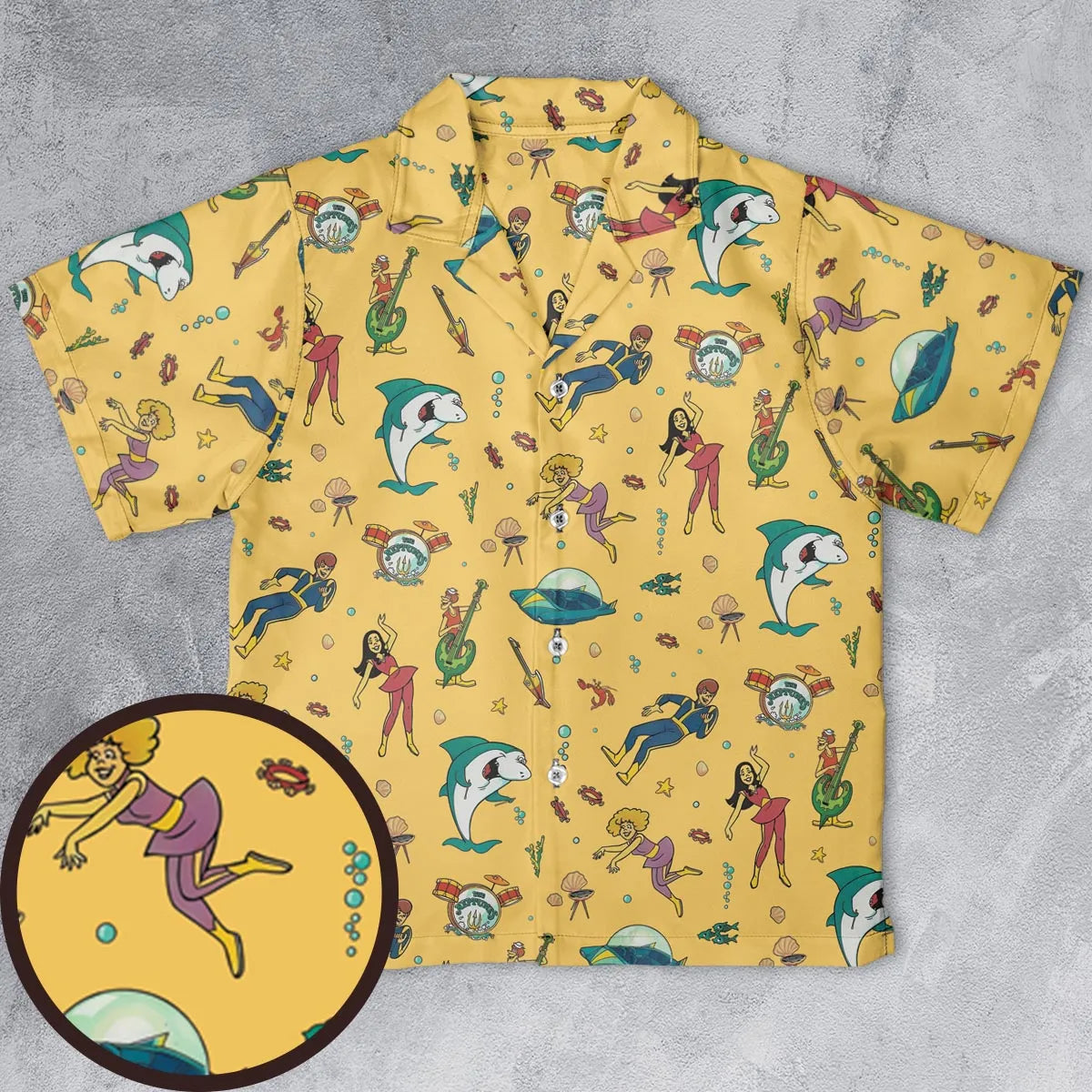 Youth Hawaiian Shirt - L5A6PQMF