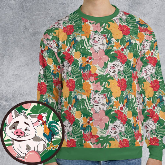 All-over Print Sweatshirt - EEVE2QVF -  - 1