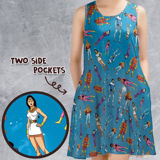 Sleeveless Dress - 18VNGCM9 -  - 1