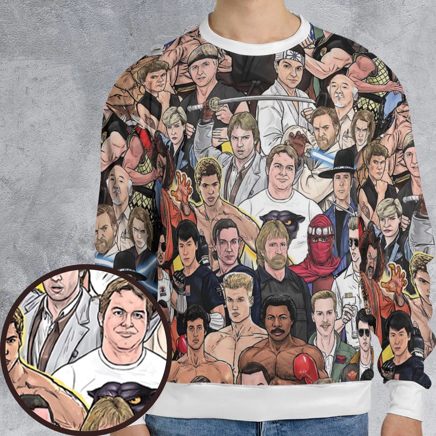 All-over Print Sweatshirt - R8UCEWE4