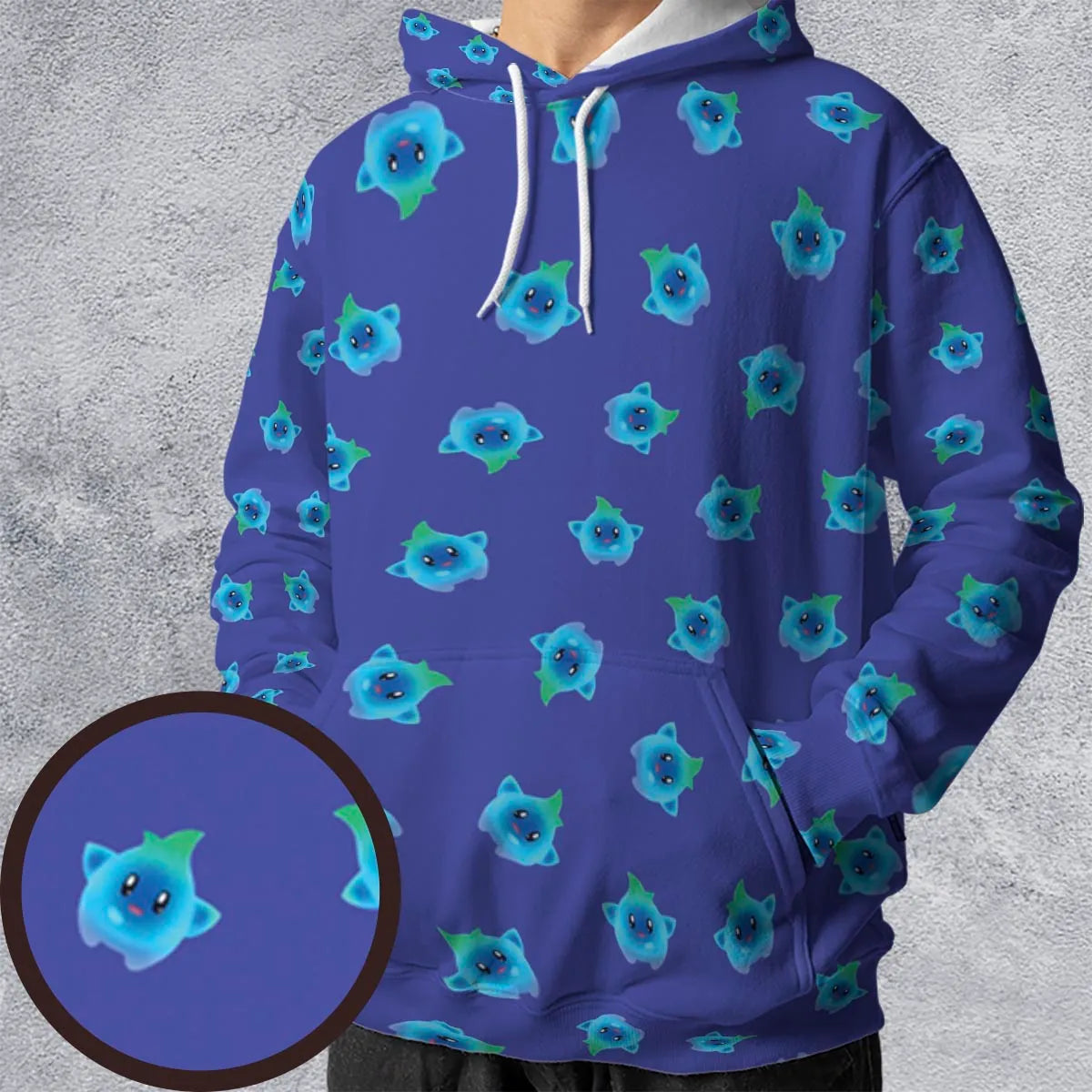 All-over Print Hoodie - VUJKWTCU