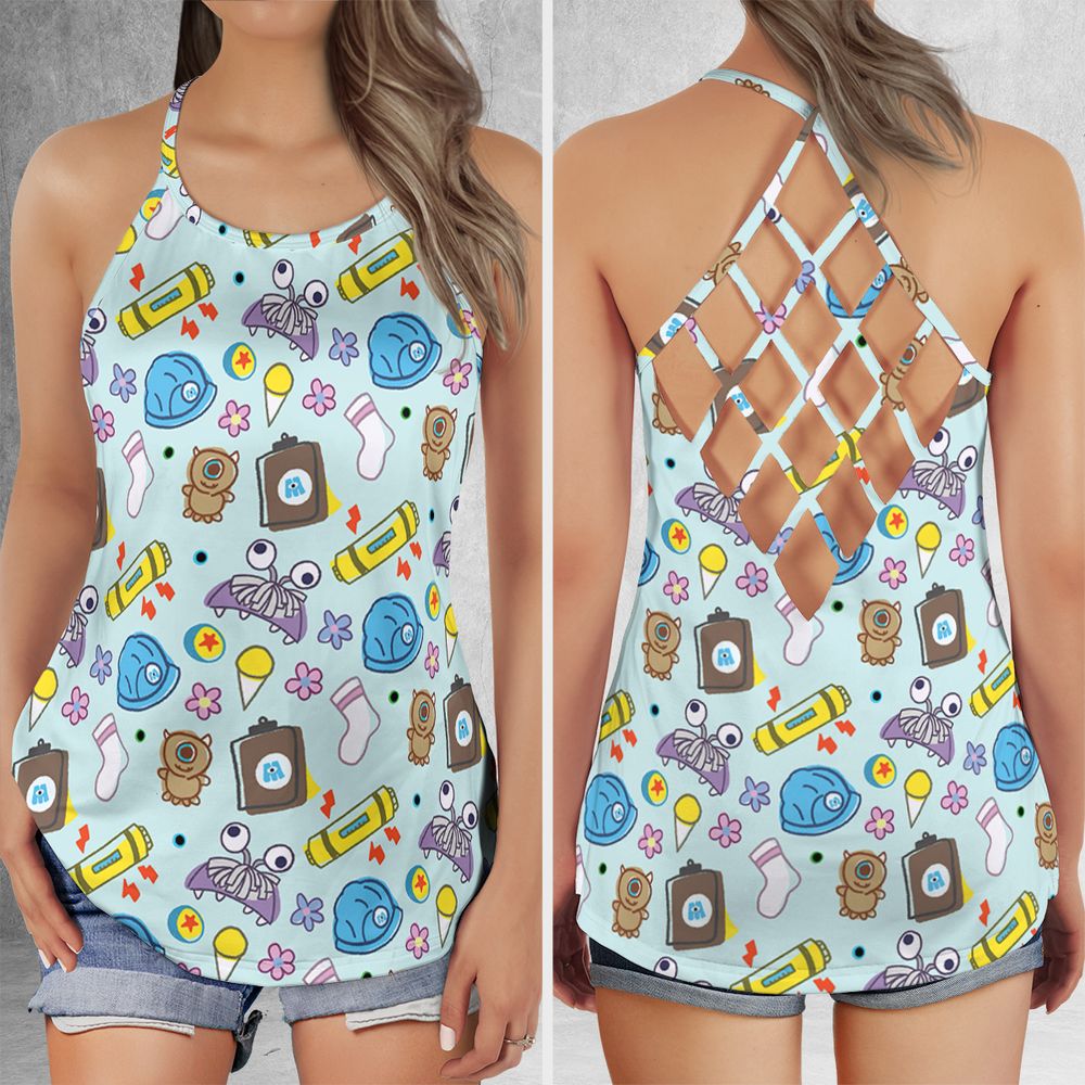 Criss Cross Tank Top - G8Y1DHD8 -  - 1