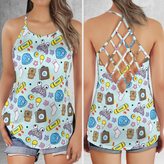 Criss Cross Tank Top - G8Y1DHD8 -  - 1