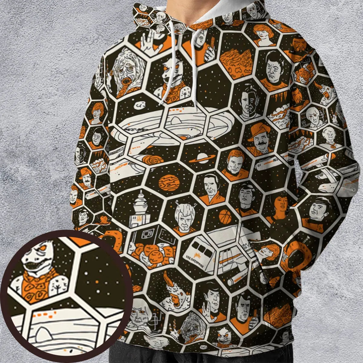 All-over Print Hoodie - C39WK949