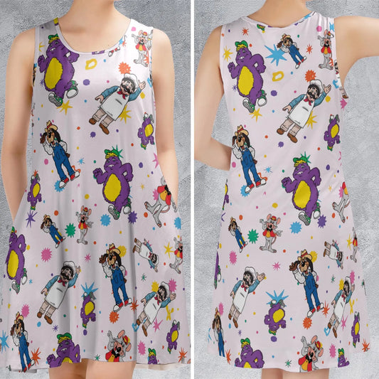Sleeveless Dress - 4LFJSMFZ