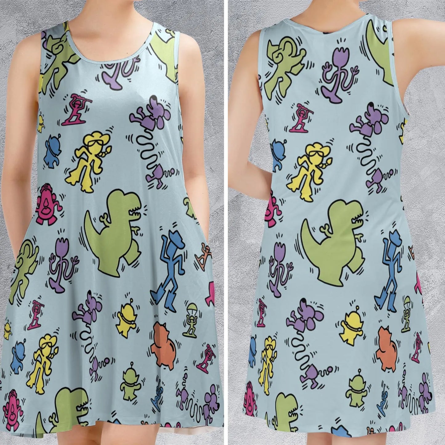 Sleeveless Dress - BEA5HWVA